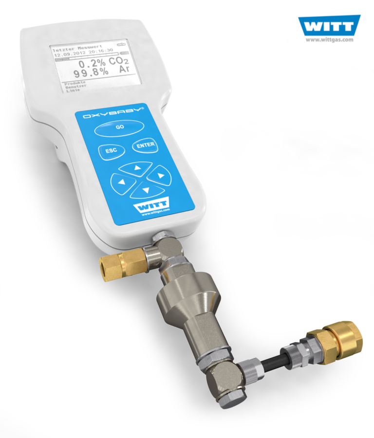 Application OXYBABY oxygen / CO2 Headspace Gas Analyzer